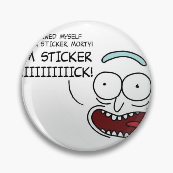 Item preview, Rick Sticker designed and sold by PeelBloom.