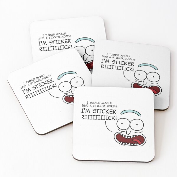 Item preview, Rick Sticker designed and sold by PeelBloom.