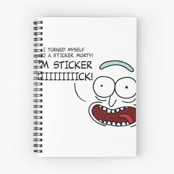 Item preview, Rick Sticker designed and sold by PeelBloom.