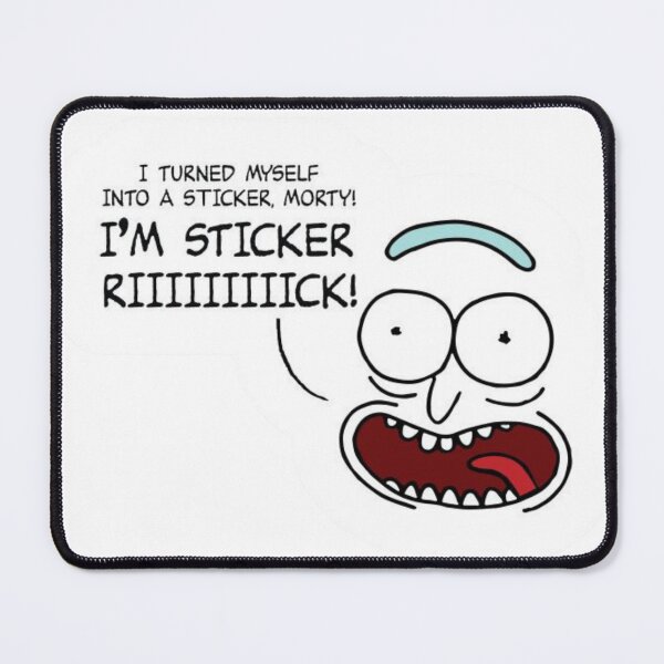 Item preview, Rick Sticker designed and sold by PeelBloom.