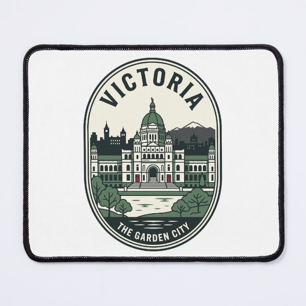Item preview, Vintage Victoria BC Canada Garden City Badge designed and sold by k3rstman1.