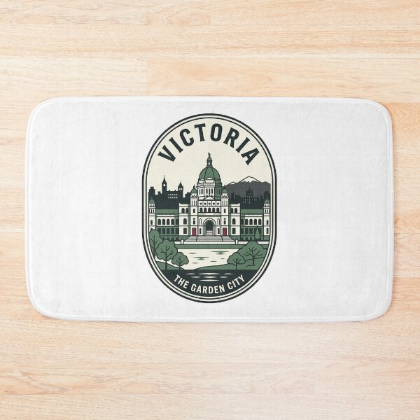 Item preview, Vintage Victoria BC Canada Garden City Badge designed and sold by k3rstman1.