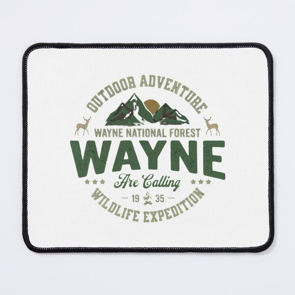 Item preview, Outdoor Adventure Wayne National Forest Wayne Are Calling Wildlife Expedition Explorer Hiker Camping designed and sold by Simsimah26Parks.
