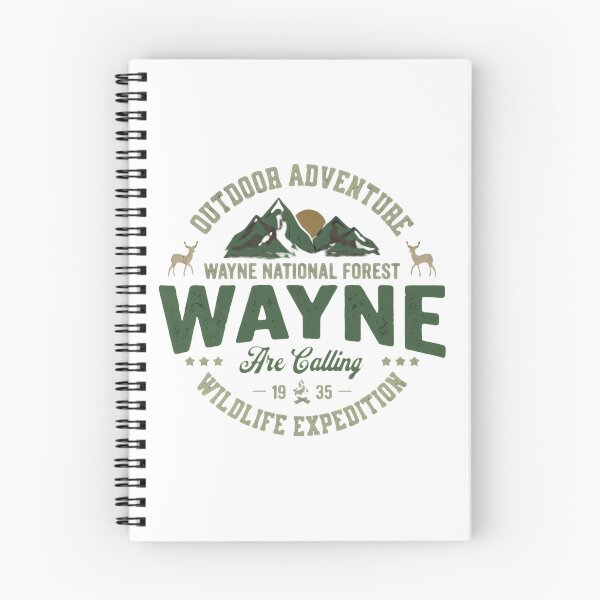 Artikelvorschau, Outdoor-Abenteuer im Wayne National Forest: Wayne ruft! Wildtierexpedition, Entdecker, Wanderer, Camping entworfen und verkauft von Simsimah26Parks.