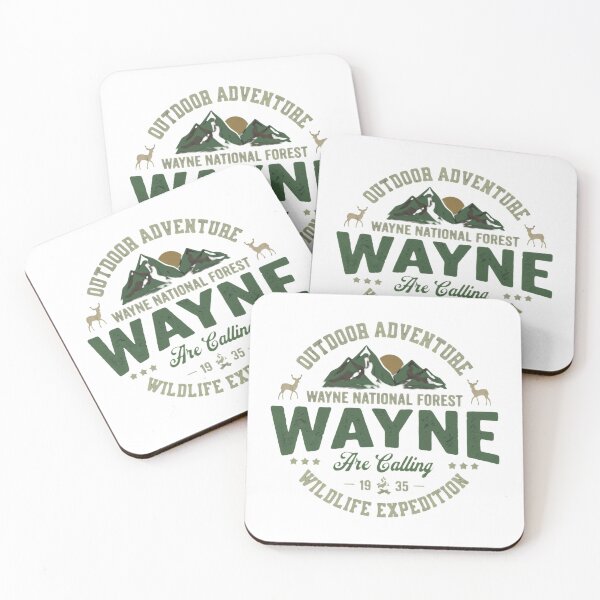 Item preview, Outdoor Adventure Wayne National Forest Wayne Are Calling Wildlife Expedition Explorer Hiker Camping designed and sold by Simsimah26Parks.