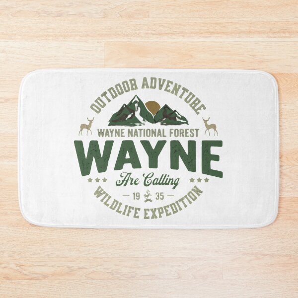 Item preview, Outdoor Adventure Wayne National Forest Wayne Are Calling Wildlife Expedition Explorer Hiker Camping designed and sold by Simsimah26Parks.