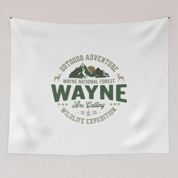 Item preview, Outdoor Adventure Wayne National Forest Wayne Are Calling Wildlife Expedition Explorer Hiker Camping designed and sold by Simsimah26Parks.