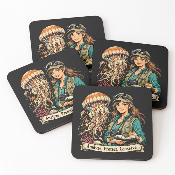 Item preview, Analyze Protect Conserve Marine Biologist designed and sold by Tsugraf Designs.
