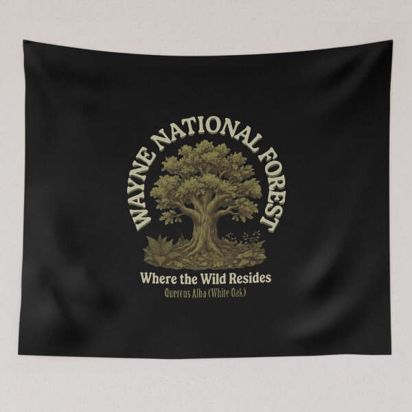 Item preview, Wayne National Forest Where The Wild Resides Quercus Alba (White Oak) Ohio Outdoor Adventure designed and sold by Simsimah26Parks.