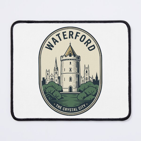 Item preview, Waterford Ireland Reginald's Tower Vintage Badge designed and sold by k3rstman1.