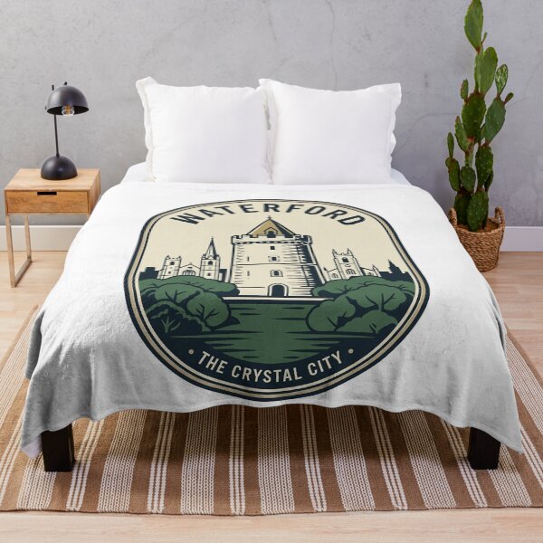 Item preview, Waterford Ireland Reginald's Tower Vintage Badge designed and sold by k3rstman1.