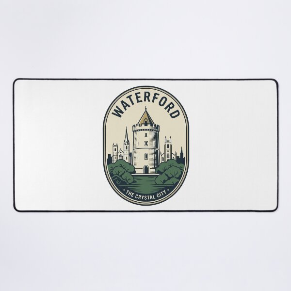 Item preview, Waterford Ireland Reginald's Tower Vintage Badge designed and sold by k3rstman1.