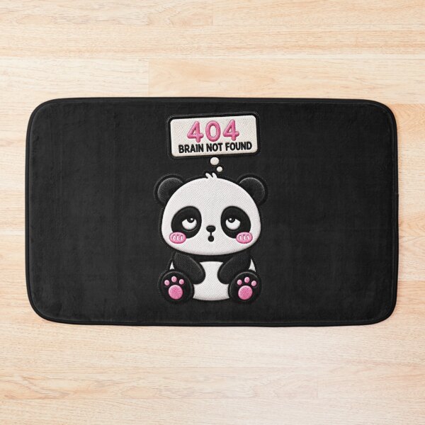 Item preview, Brain Offline Panda Embroidery Patch Funny Kawaii designed and sold by ColorSplash123.
