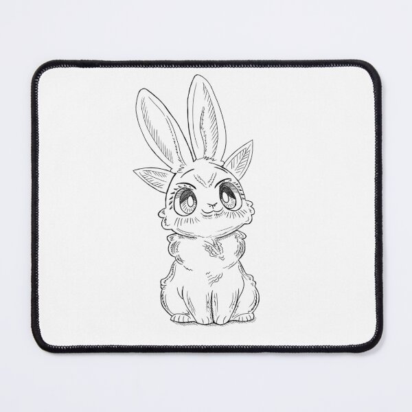 Item preview, Oddly Cute Surreal Rabbit Indie Graphic designed and sold by MADBULL7.