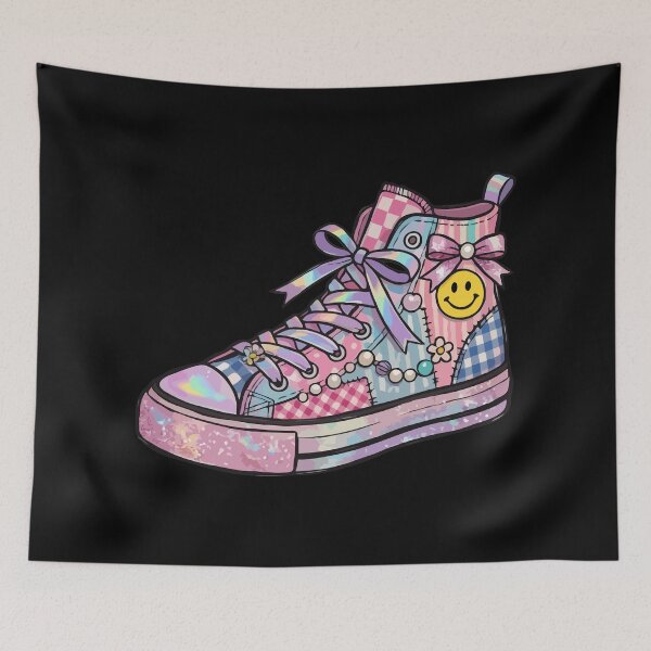 Item preview, Retro High-Top Kicks designed and sold by Emegan Print Art.