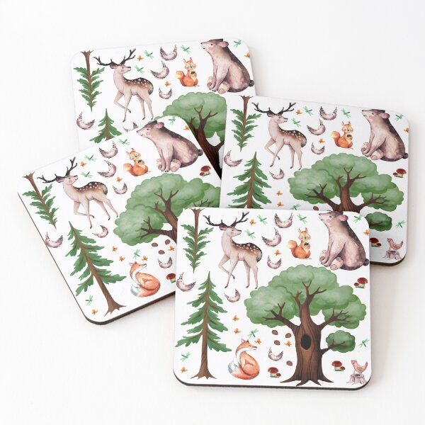 Item preview, Forest and animals designed and sold by SaphireArt.