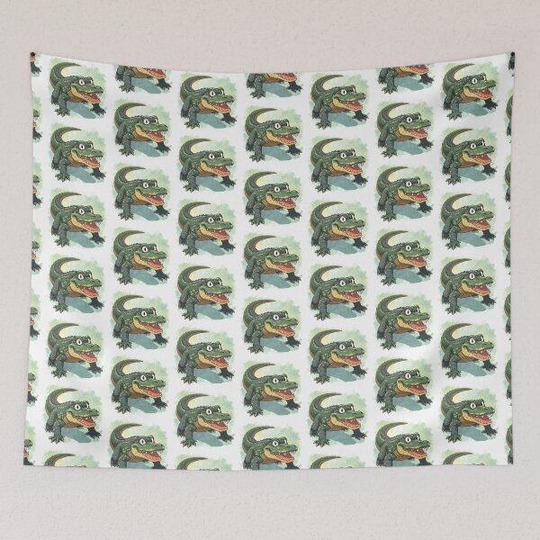 Item preview, Happy Crocodile designed and sold by PTB-SHOP.