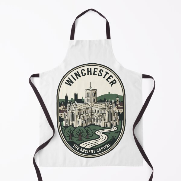 Item preview, Winchester Cathedral Ancient Capital Vintage Badge designed and sold by k3rstman1.