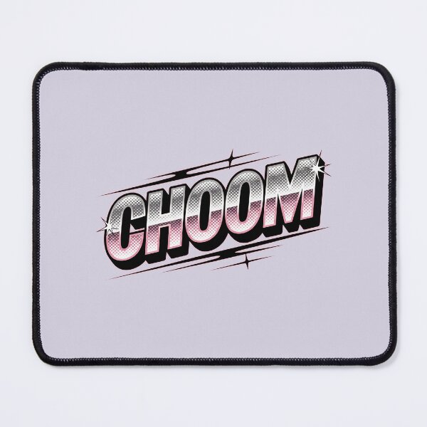 Item preview, Choom Retro Chrome Typography Kpop Street Aesthetic designed and sold by Meivelle.