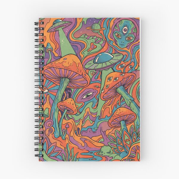 Item preview, Mushrooms Aliens Scenes Vibrancy Marine Life Ocean Exploration designed and sold by ART ATTACK ZONE.