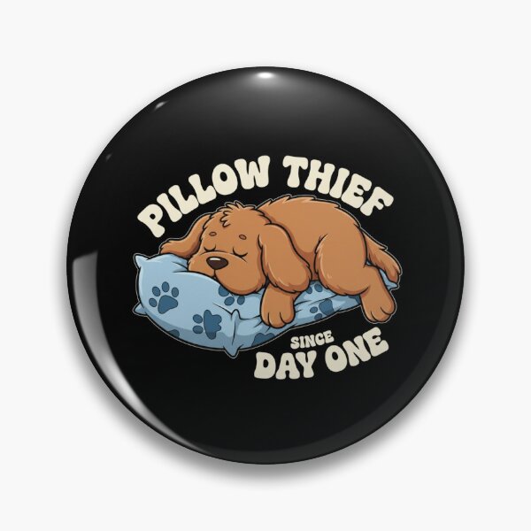 Item preview, Pillow Thief Pup Funny Dog Sleep Shirt for Dog Owners designed and sold by Hanno0.