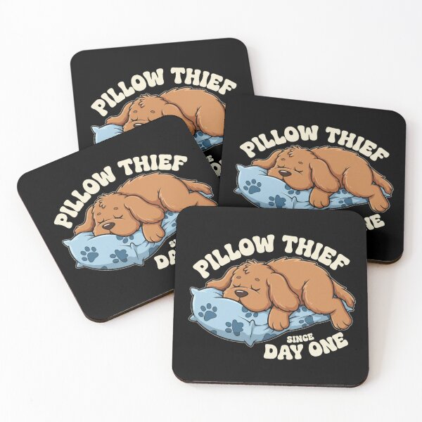 Item preview, Pillow Thief Pup Funny Dog Sleep Shirt for Dog Owners designed and sold by Hanno0.