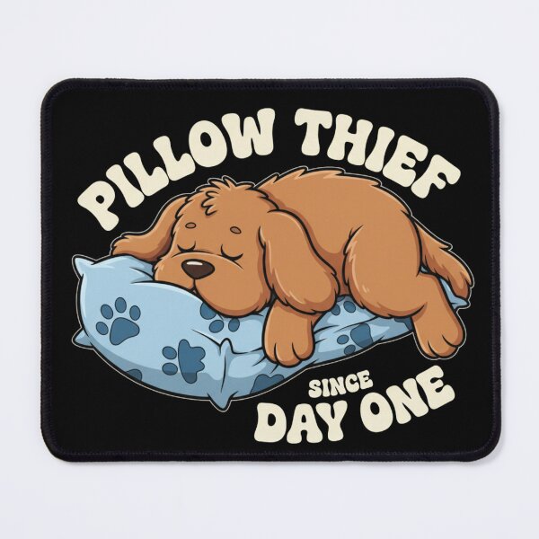 Item preview, Pillow Thief Pup Funny Dog Sleep Shirt for Dog Owners designed and sold by Hanno0.