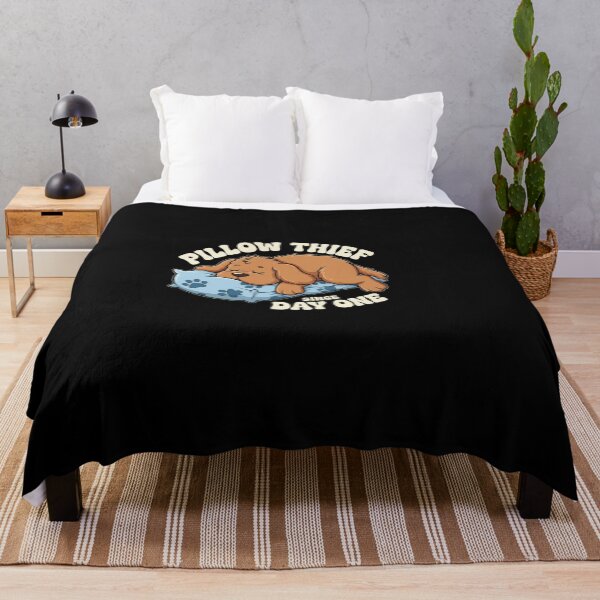 Item preview, Pillow Thief Pup Funny Dog Sleep Shirt for Dog Owners designed and sold by Hanno0.