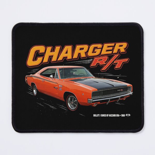 Item preview, 1968 Charger R/T 426 Hemi Classic Mopar Muscle Car Vintage Art designed and sold by TheArtOfCar.