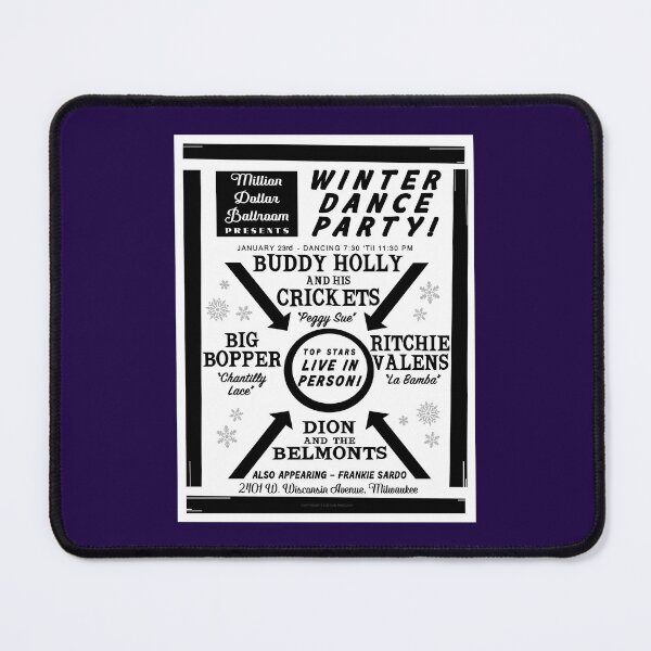 Item preview, Buddy Holly Milwaukee designed and sold by Normbot2000.