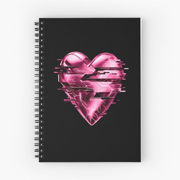 Item preview, Cyber Pink Heart Glitch Tech designed and sold by ckristeenwdop.