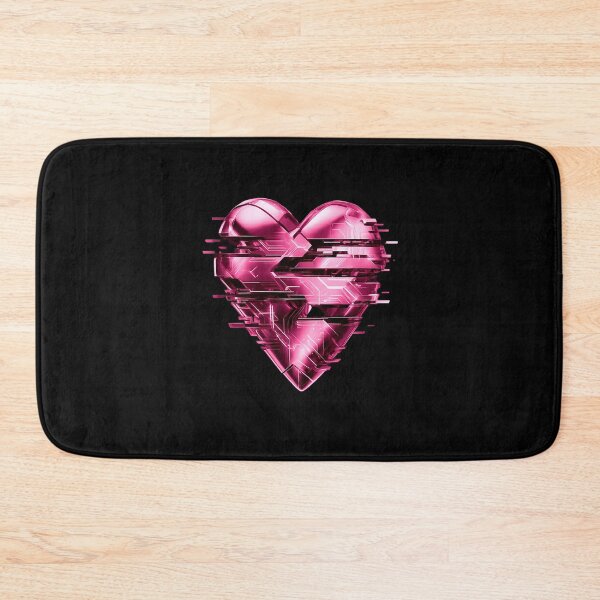Item preview, Cyber Pink Heart Glitch Tech designed and sold by ckristeenwdop.