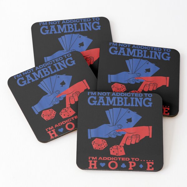 Item preview, I'm Not Addicted To Gambling I'm Addicted To Hope Funny Gambler designed and sold by RuperDelois.