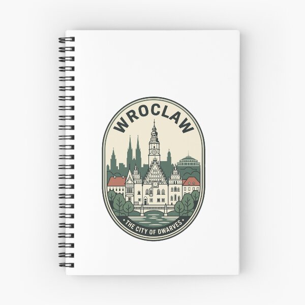 Item preview, Wroclaw Poland City of Dwarves Vintage Travel Badge designed and sold by k3rstman1.