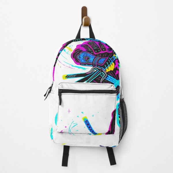 Item preview, Neon Ninja Stickers – Glow Art Designs designed and sold by Cyber-ART-Studio.
