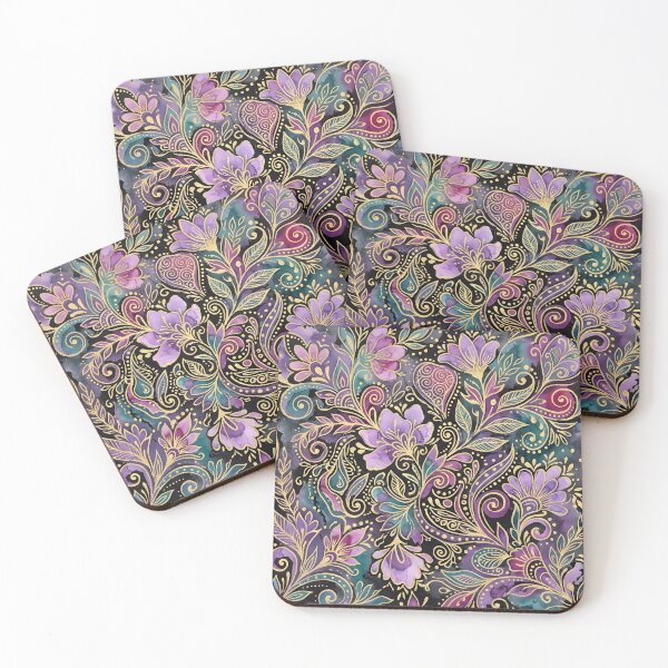 Item preview, Purple Floral  designed and sold by GraphicsClub.