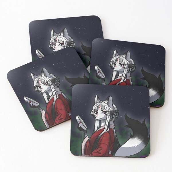 Item preview, Kitsune with mask designed and sold by Linexy.