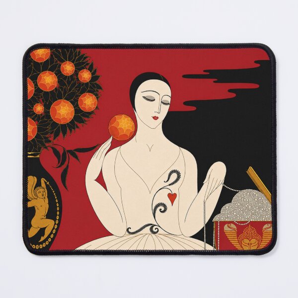 Item preview, Art Deco Goddess Illustration for Vintage Glamour Lovers designed and sold by RickE.