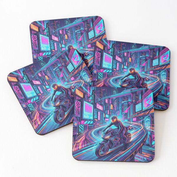 Item preview, Motorcycle Underwater Scenes Vibrancy Marine Life Ocean Exploration designed and sold by ART ATTACK ZONE.