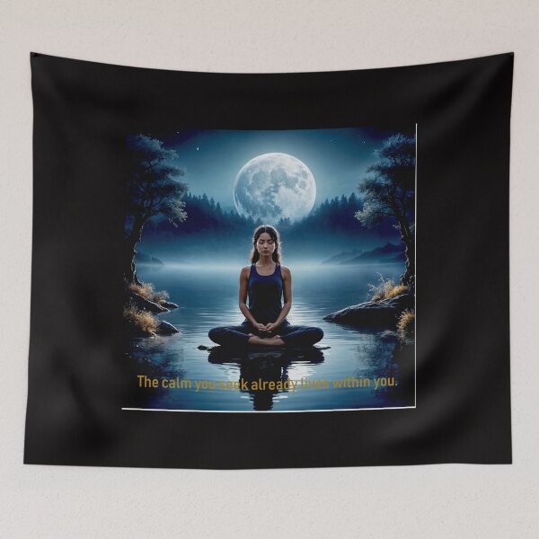 Item preview, Yoga Find Your Calm #7 designed and sold by Helios Be. Lavsh.
