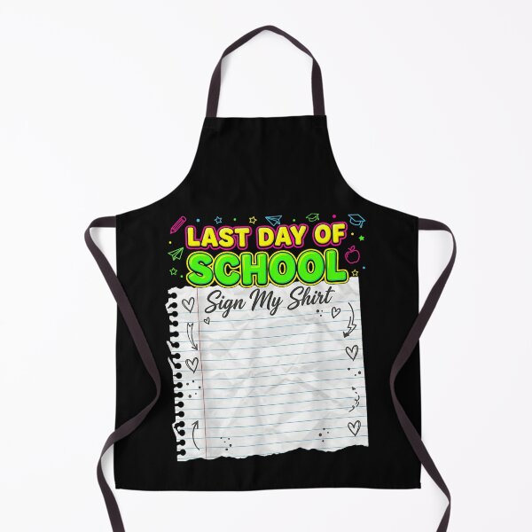 Item preview, Last Day Of School Sign My Shirt Graduation Student Yearbook Memory designed and sold by RuperDelois.