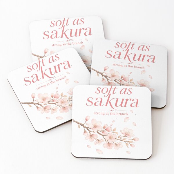 Item preview, Soft As Sakura Strong As The Branch Cherry Blossom Gift for Her Women Shirt designed and sold by DreamelleStudio.