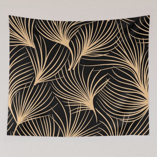 Item preview, Golden Palm Fronds Pattern designed and sold by Khadigadesings.