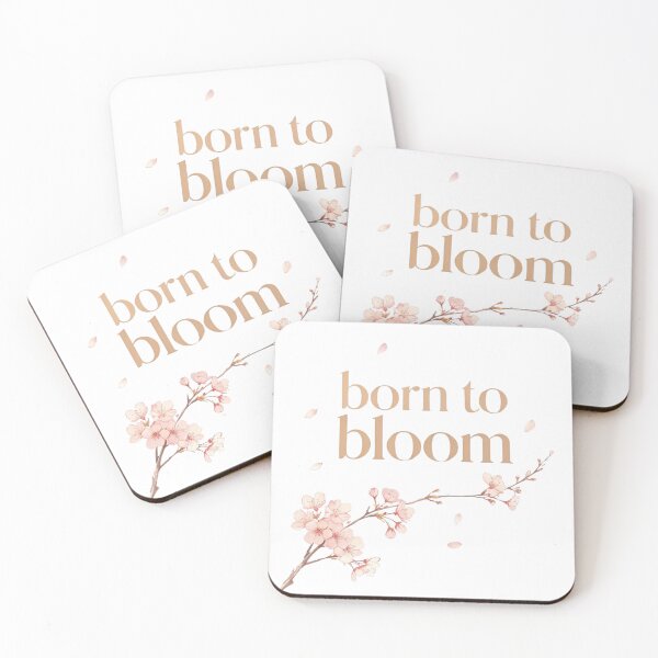 Artikelvorschau, „Born To Bloom“ – Kirschblüten-Sakura-Geschenk für sie – T-Shirt zur Selbstliebe entworfen und verkauft von DreamelleStudio.