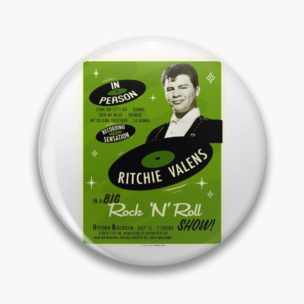 Item preview, Ritchie Valens In Person Green designed and sold by Normbot2000.