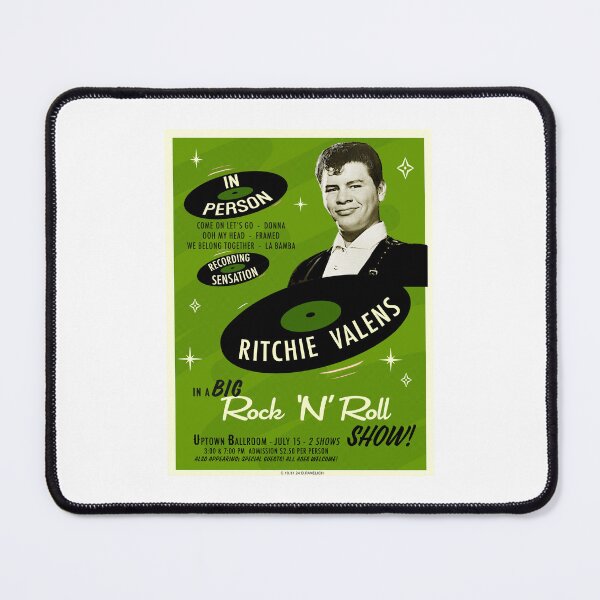 Item preview, Ritchie Valens In Person Green designed and sold by Normbot2000.