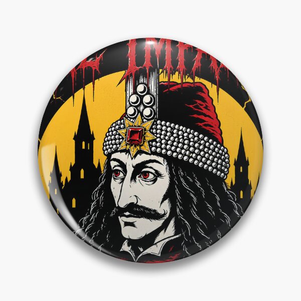 Item preview, VLAD THE IMPALER DRACULA HEAVY METAL STYLE PRINT designed and sold by Campbell0395.