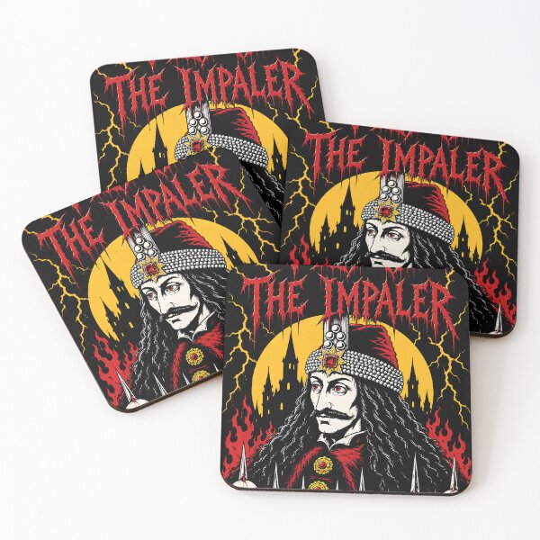 Item preview, VLAD THE IMPALER DRACULA HEAVY METAL STYLE PRINT designed and sold by Campbell0395.
