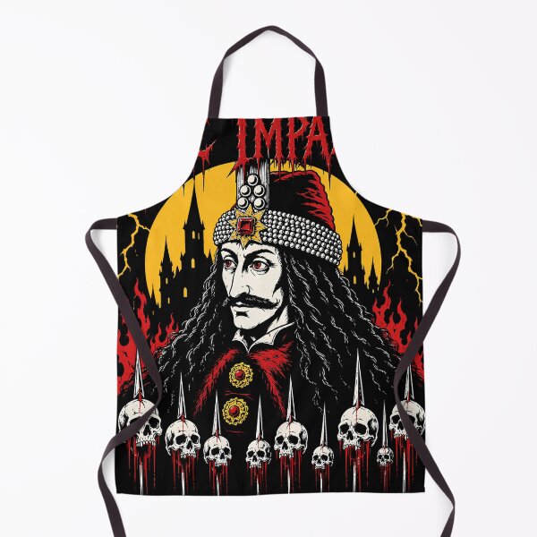 Item preview, VLAD THE IMPALER DRACULA HEAVY METAL STYLE PRINT designed and sold by Campbell0395.