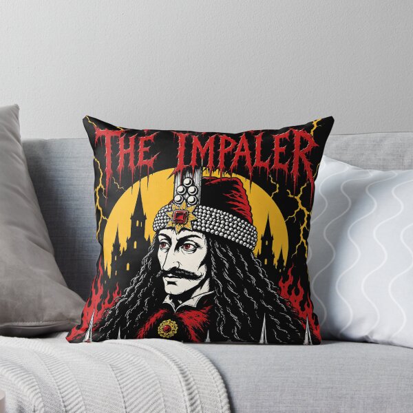 Item preview, VLAD THE IMPALER DRACULA HEAVY METAL STYLE PRINT designed and sold by Campbell0395.